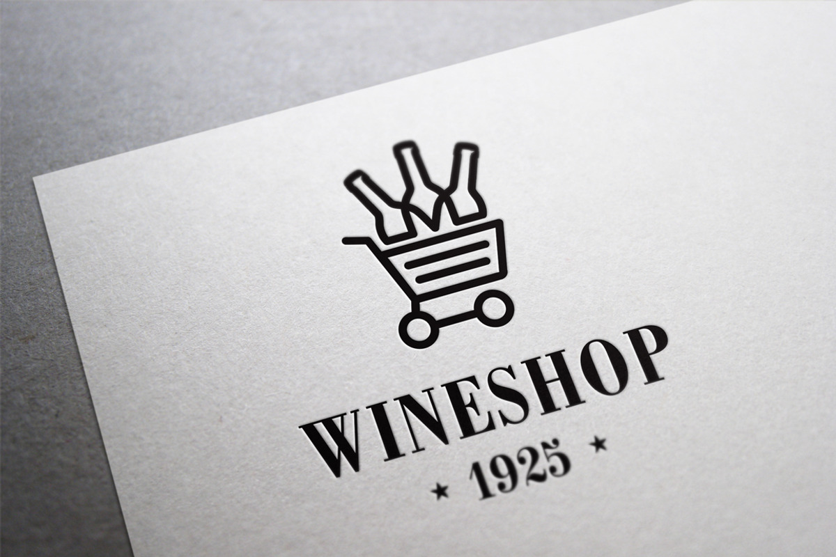 Wine Shop Logo, a Branding & Logo Template by Chuhe86 (Photo 2 of 3)