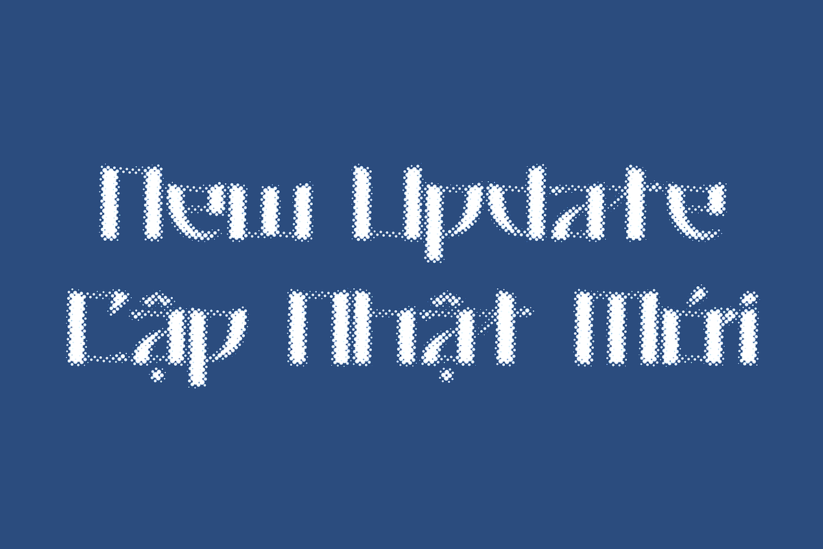 House Of Nguyen Typeface preview 2