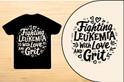 Leukemia T shirt SVG Bundle, a Graphic by Designer_Momina (Thumbnail 3 of 3)