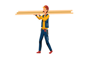Stage house building with, an Illustration by Things for designers