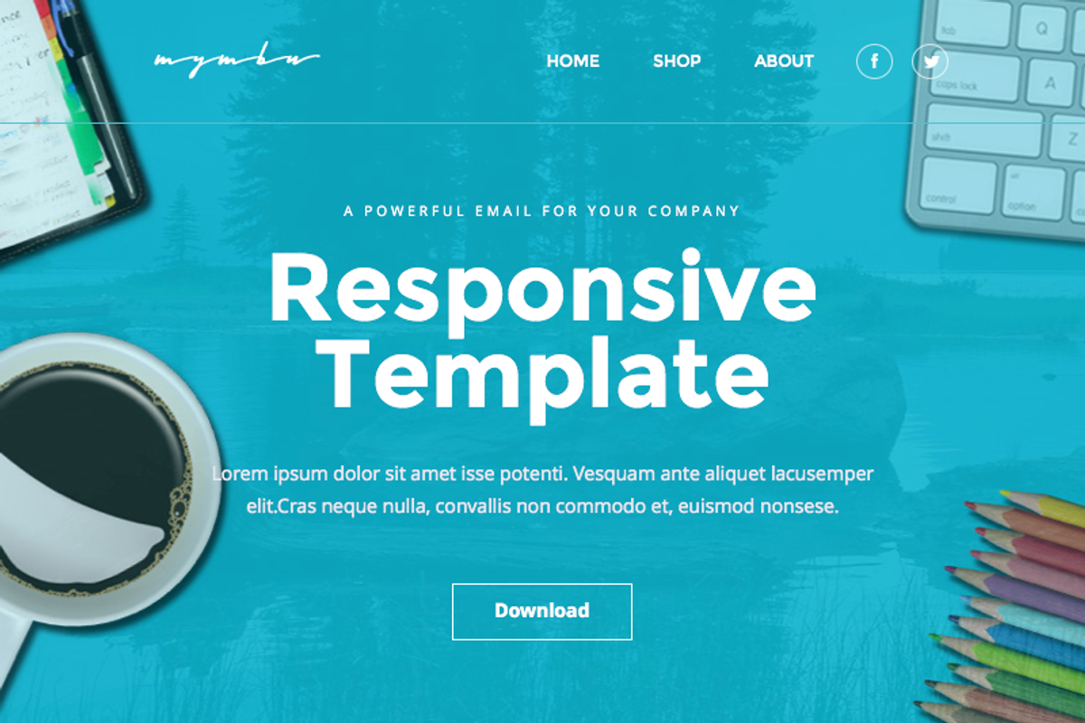 Mymbu + Online Template Builder, an Email Template by DynamicXX (Photo 2 of 2)