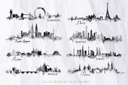 Silhouette city, an Illustration by Anna (Thumbnail 3 of 6)