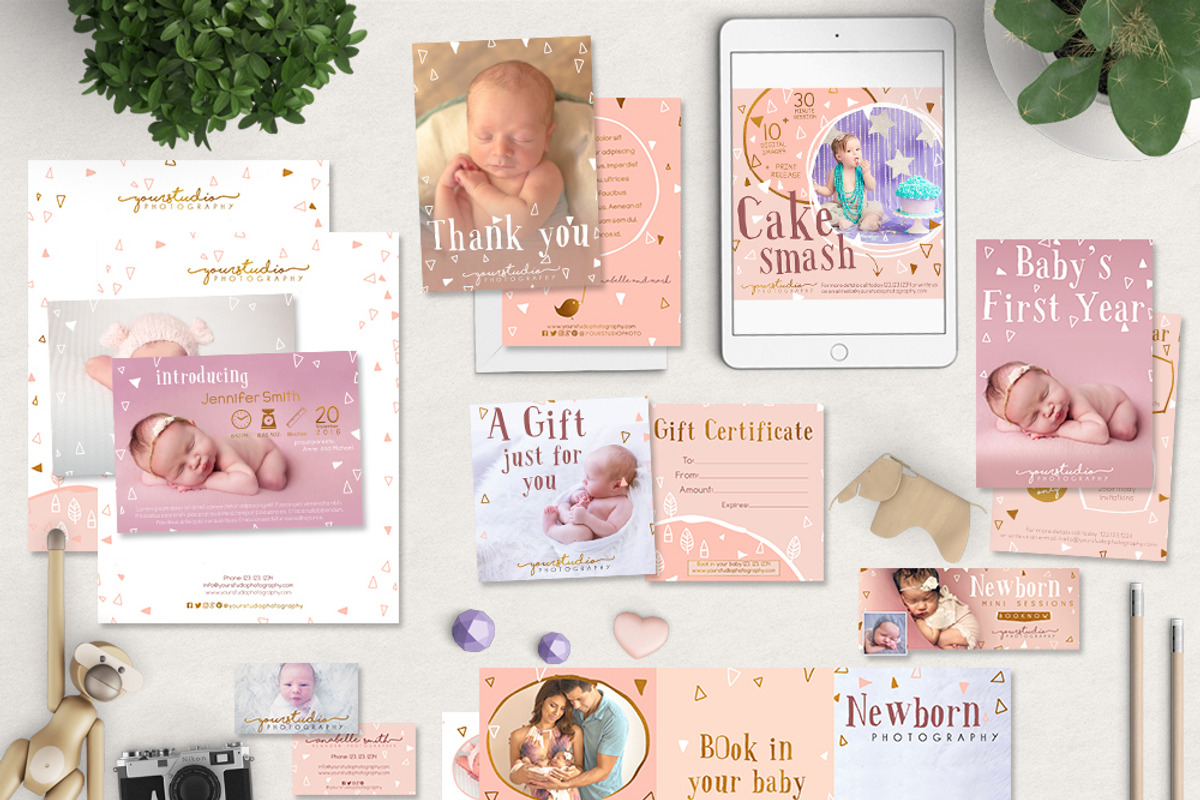 Marketing Set | Baby Steps, a Presentation Template by Sleeklens (Photo 3 of 3)