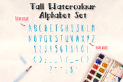 2 Watercolor Alphabet Brush Sets, a Brush Add-On by Violet LeBeaux (Thumbnail 3 of 5)