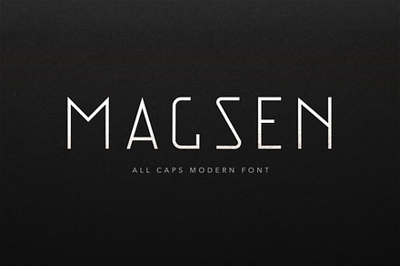 Magsen - Modern Font