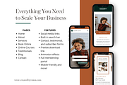 WIX Website for Coaches, a Wix Template by CreatedbyVision LLC (Thumbnail 5 of 9)