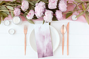 lilac ombre watercolor, a Texture Graphic by GraphicRain (Thumbnail 4 of 6)