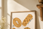 French Pastry Posters Bundle, a Decorative Illustration by Oleksandra Illustrates (Thumbnail 3 of 5)