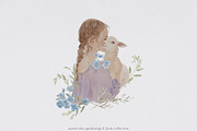 RUSTIC REVERIE Watercolor Garden, a Decorative Illustration by Muse Artist (Thumbnail 3 of 20)