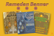 Modern Flat Ramadan Card Pack, a Social Media Template by Aban's World (Thumbnail 4 of 6)