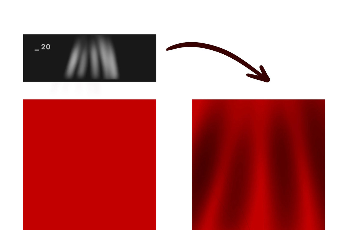 Creases Brushes for Procreate, a Brush Add-On by vurdembrushes (Photo 3 of 4)