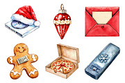Christmas Movie Night Clipart Bundle, an Illustration by Daily.Designs (Thumbnail 2 of 5)