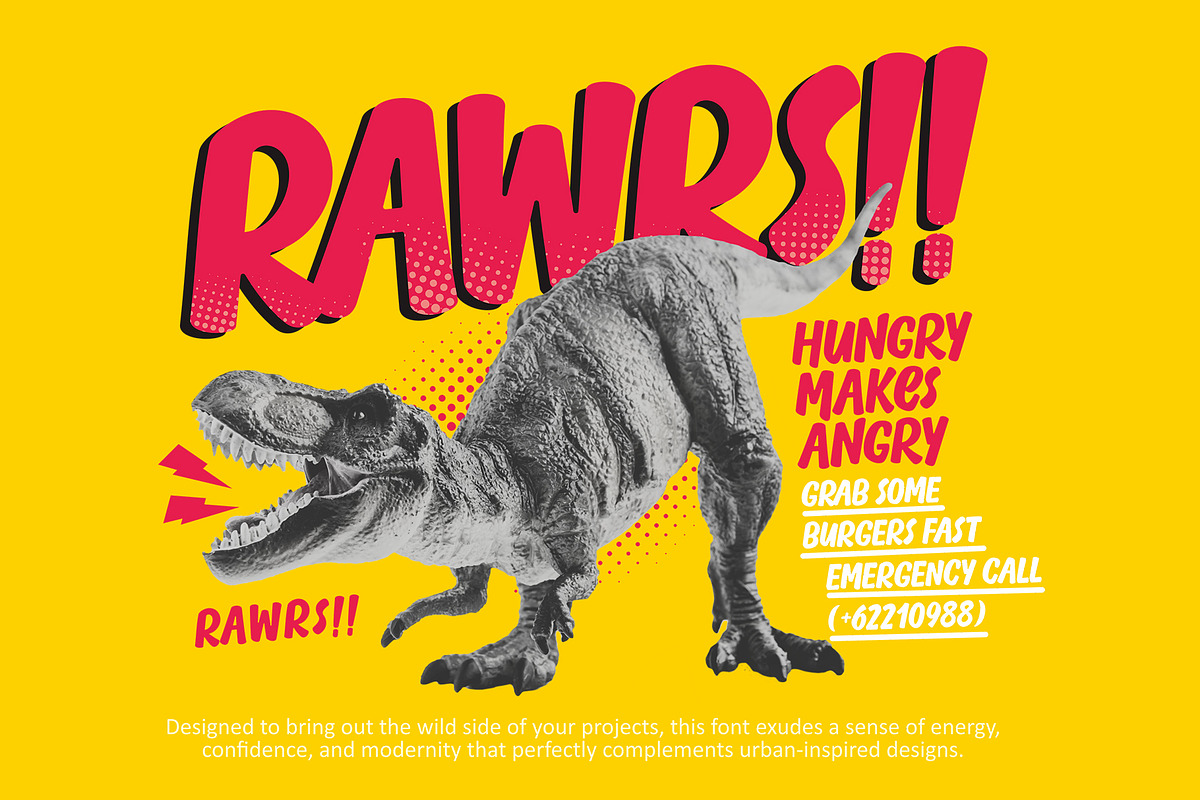 50% Tiger Chest – Urban Display Font, a Sans Serif Font by Four Lines Std. (Photo 2 of 9)