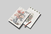 A6 Sketch Book Mockup, a Books & Magazine Mockup by ianmikraz (Thumbnail 2 of 5)