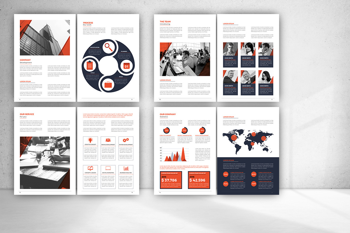 Corporate Brochure, a Brochure Template by design_pick (Photo 12 of 12)