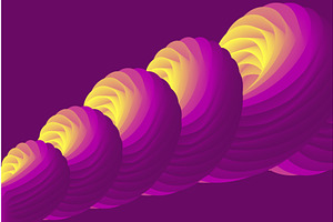 Vector Abstract Fluid Liquid Curve