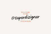 Pretty Letters / handwritten font, a Handwritten Font by supfonts (Thumbnail 10 of 10)