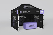 Modern Tent Mockup PSD, a Merchandise Mockup by Akrinity Digital (Thumbnail 4 of 4)