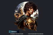 Legendary Greek heroes Clipart V2, a Person Illustration by ThatsDesignArt (Thumbnail 3 of 10)