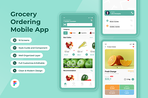 Grocery Ordering Mobile App