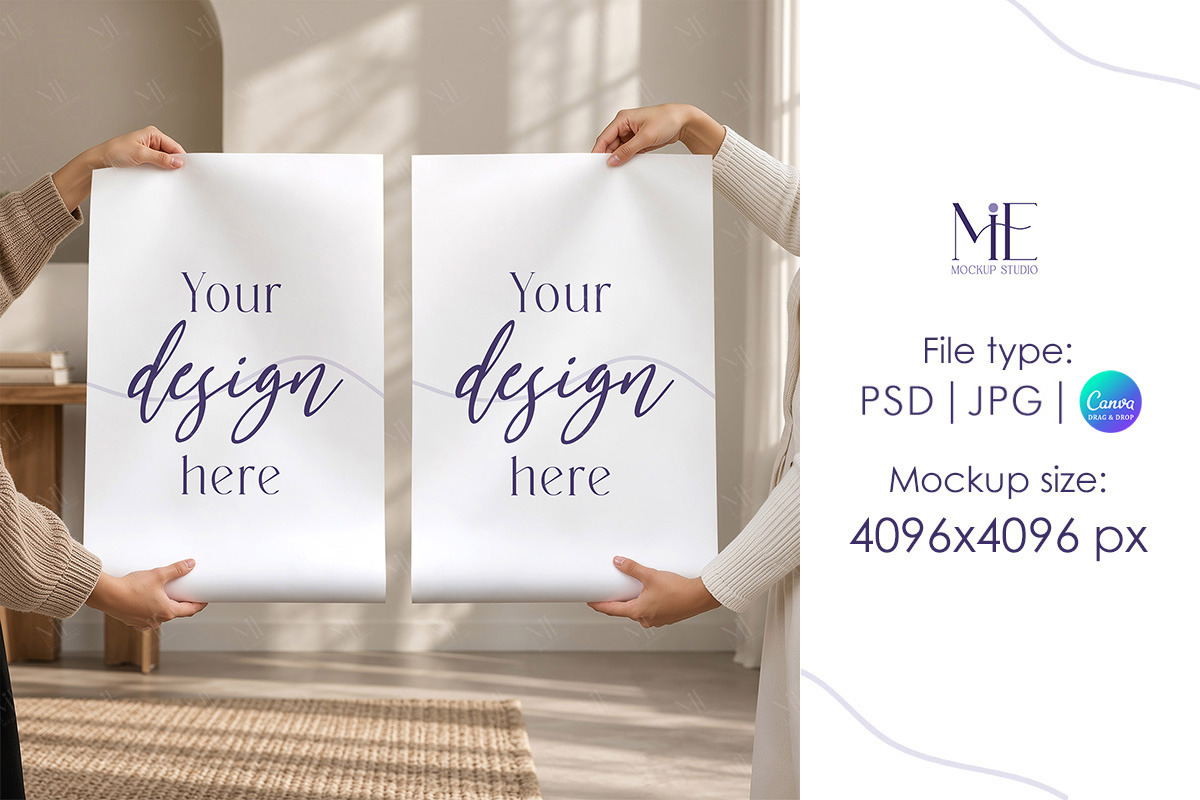 Gift Wrapping Paper Mockup Wallpaper, a Packaging Mockup by Mie Mockup Studio (Photo 2 of 8)