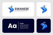 Gradient Modern Swan Logo Design, a Branding & Logo Template by Artnivora.Std (Thumbnail 4 of 4)
