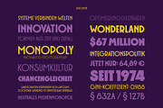 XXII MODULAIRE, a Sans Serif Font by Doubletwo Studios (Thumbnail 9 of 11)