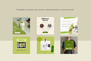 Nutrition Coach Instagram Canva Kit, a Social Media Template by Deepa Template Studio (Thumbnail 10 of 12)