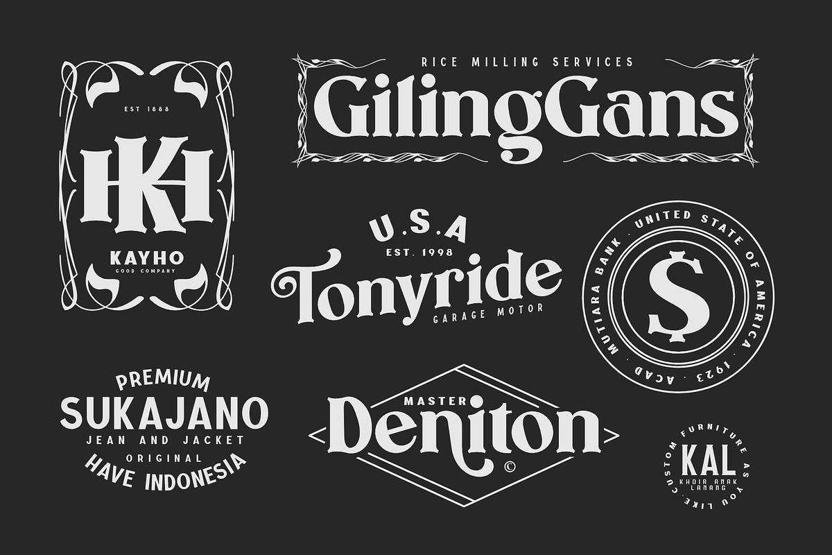 Benaco, a Sans Serif Font by Khoir (Photo 3 of 17)