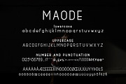 Maode, a Sans Serif Font by alphArtype (Thumbnail 7 of 8)