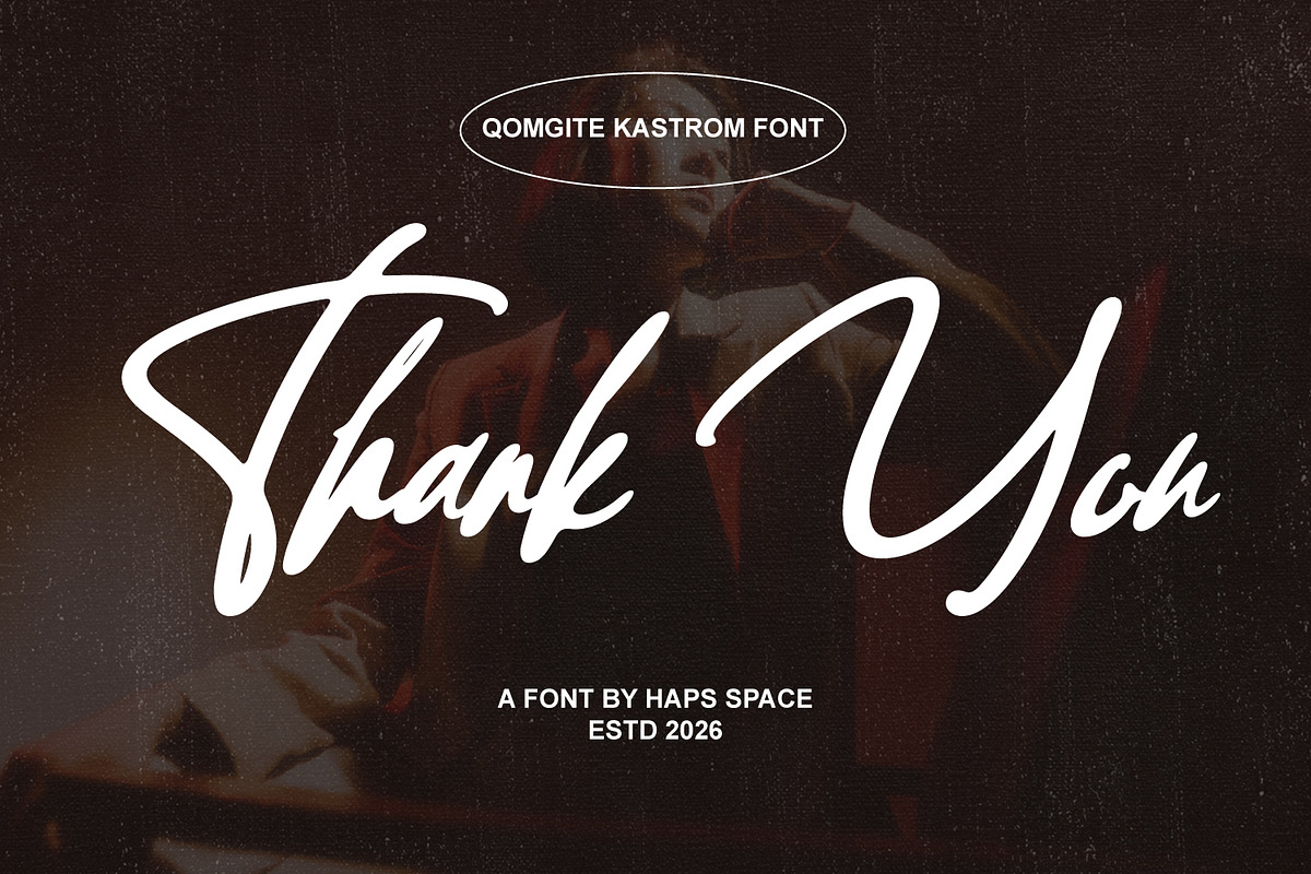 Qomgite Kastrom Handwritten Script, a Handwritten Font by Haps Space (Photo 10 of 10)