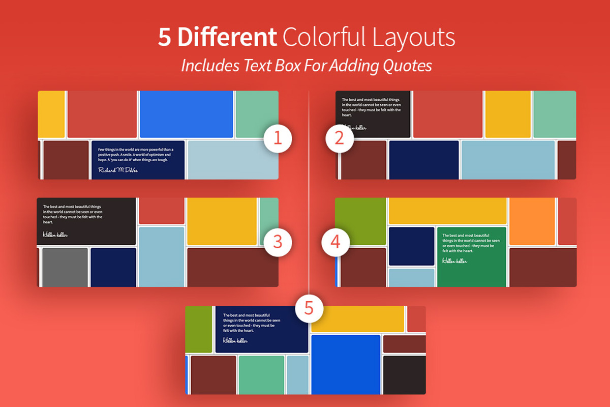 Colorful Facebook Timeline Cover preview 2