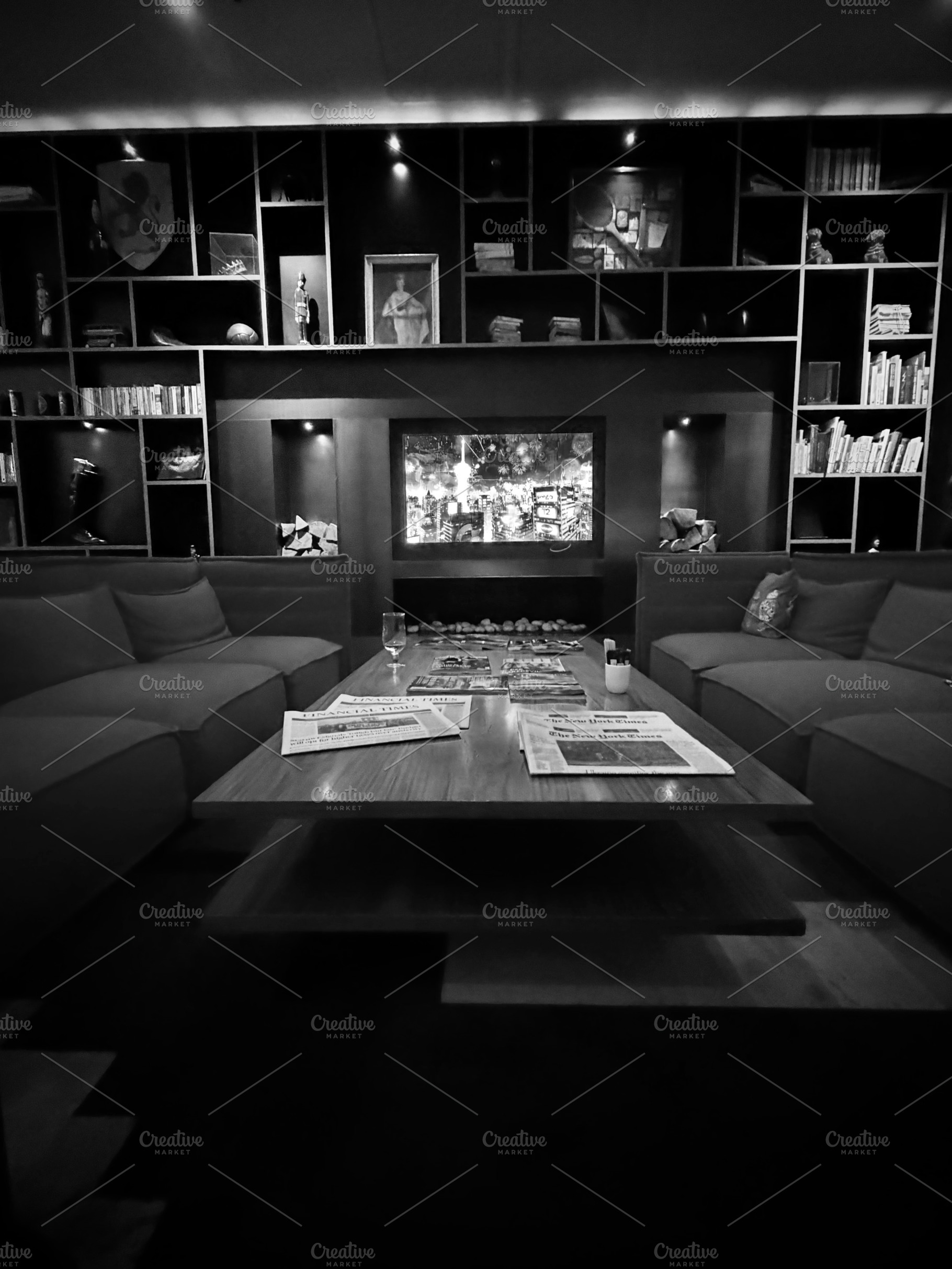 Cozy Lounge Interior, a Photo by Polako´s World