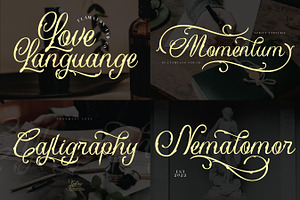 Blackletter Tattoo Font Bundle