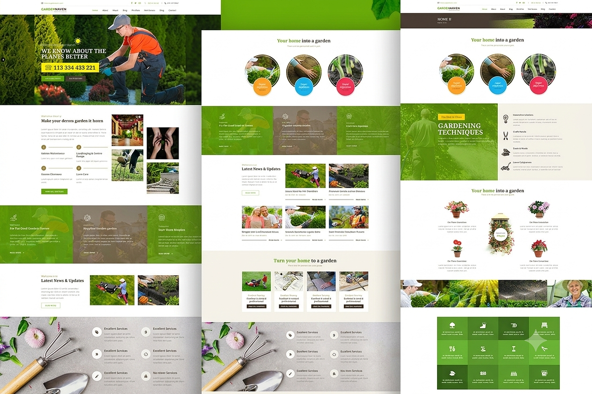 Garden - Gardening WordPress Theme, a WordPress Template by ThemesRain (Photo 2 of 3)