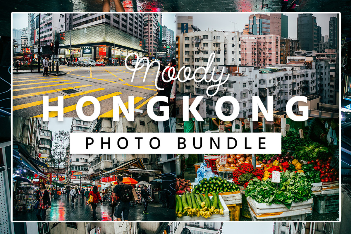 Moody Hong Kong Photo Pack, a Graphic by MarkieAnn Photography (Photo 1 of 4)