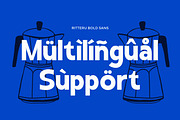 Ritteru – Bold Display Sans Serif Fo, a Sans Serif Font by Flawless And Co (Thumbnail 6 of 10)