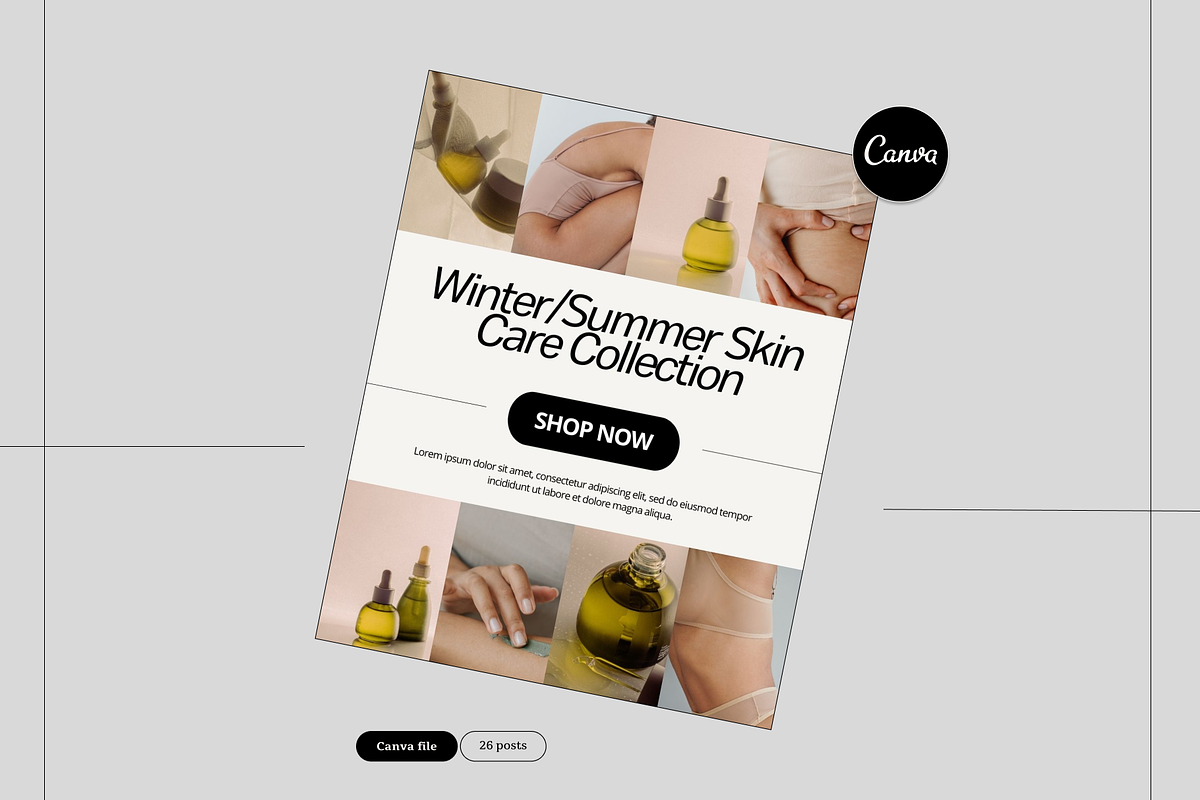NICOLE / Social Media Kit, a Social Media Template by GothicStudio (Photo 7 of 9)