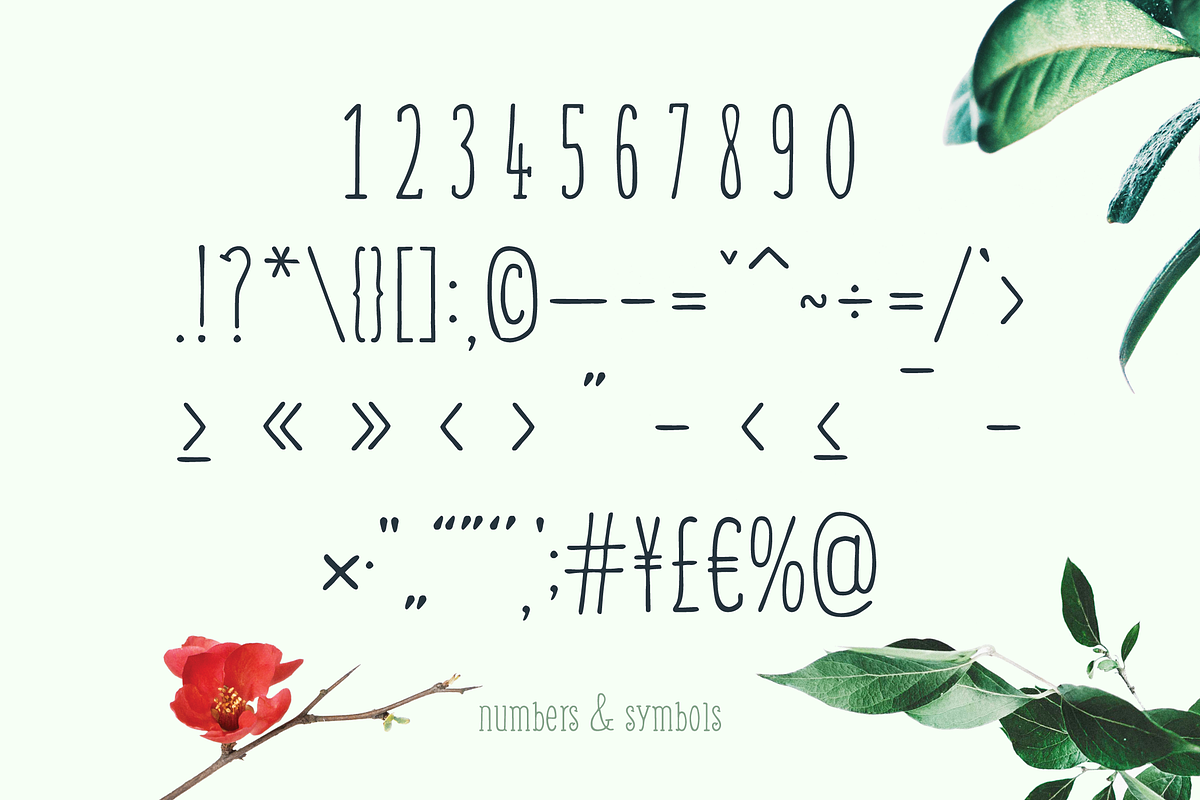Weem Hand Lettered Font preview 5