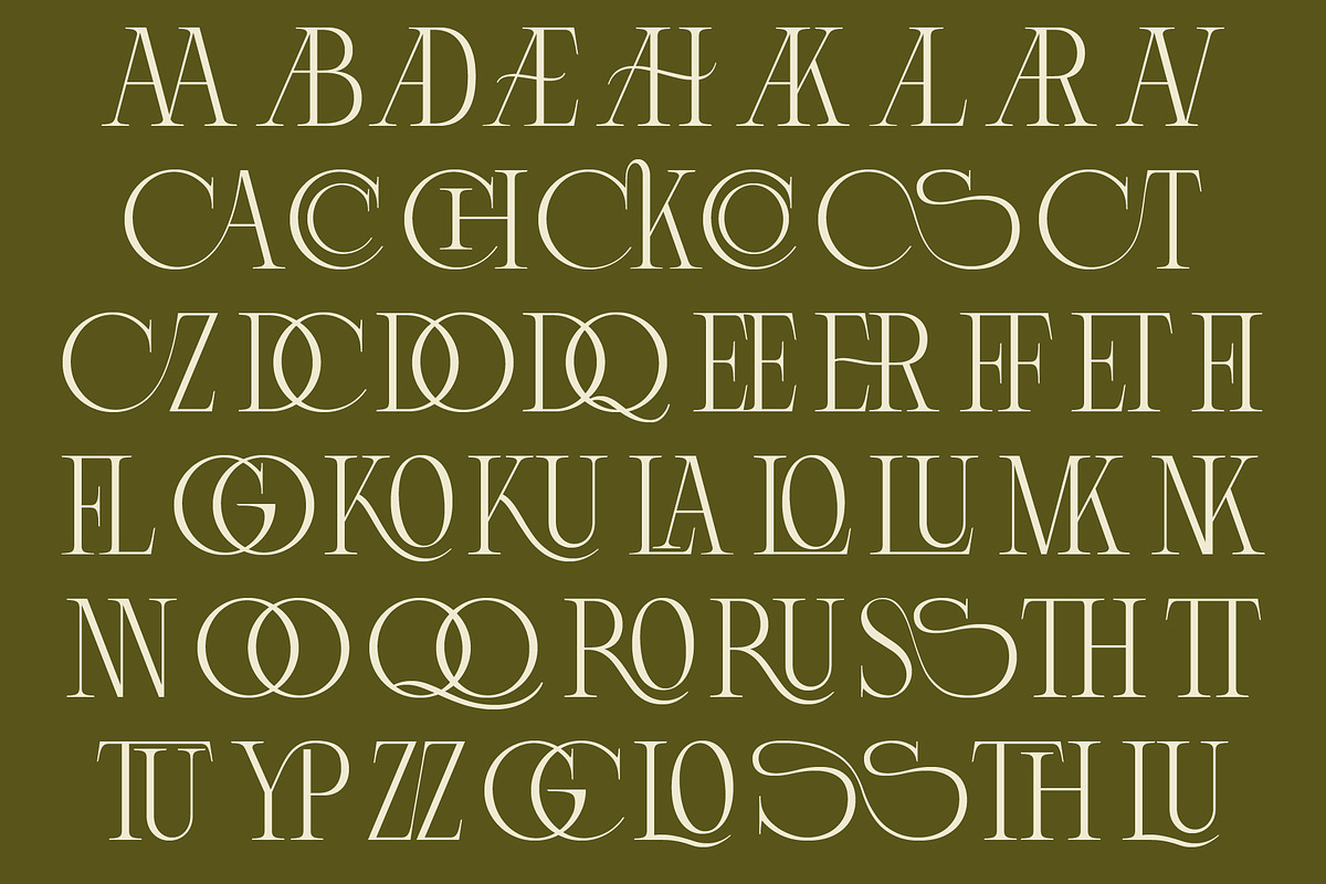 Lunoriels – Classic Serif Font, a Serif Font by Invasi Studio (Photo 9 of 13)