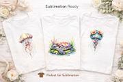 Boho Ocean Nursery Sublimation, an Illustration by Artnoy (Thumbnail 5 of 8)
