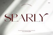 Searly - Staylish And Elegant, a Serif Font by Muflieart (Thumbnail 1 of 10)