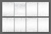8 geometric light-gray patterns, a Texture Graphic by Slanapotam (Thumbnail 2 of 2)