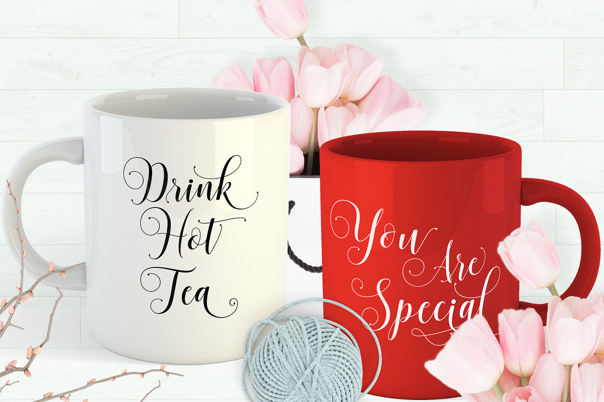 Sadhira Script, a Script Font by Barland Design (Photo 11 of 13)