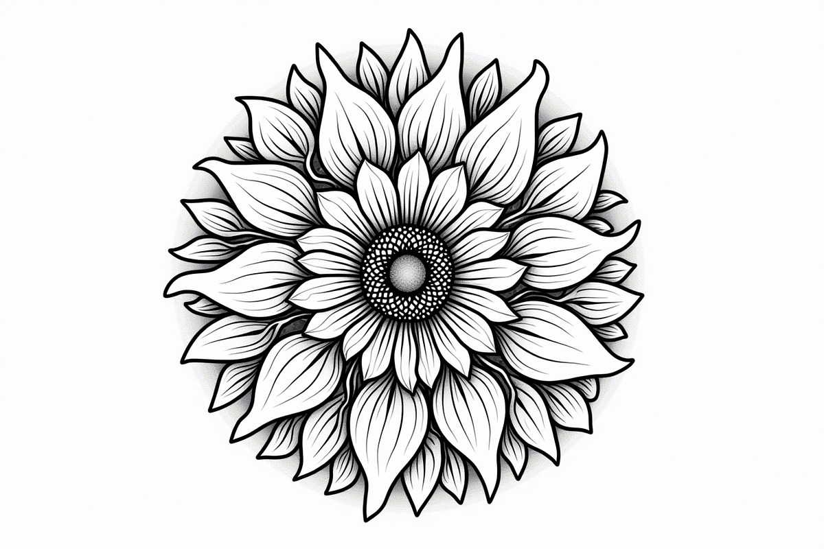 Intricate Mandala Coloring Set, an Illustration by hafijul (Photo 3 of 11)