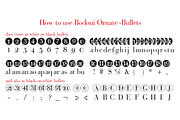 Bullets, a Font by Wiescher Design (Thumbnail 7 of 14)