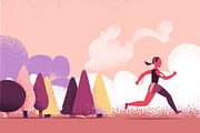 Running People - Vector World, a Person Illustration by Hurcastock! (Thumbnail 7 of 7)