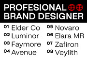 Belure — Geometric Stylish Sans, a Sans Serif Font by Fridaytype (Thumbnail 10 of 12)
