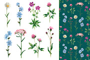 Watercolour wild nature, a Pattern Graphic by Sundra (Thumbnail 4 of 19)