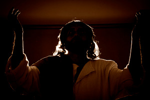 Jesus christ holding prayer stock photo containing catholic and communion